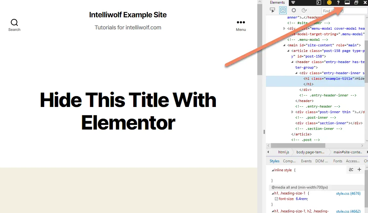 How to Find Code Using Inspect Element (Chrome, IE, Firefox, Safari)