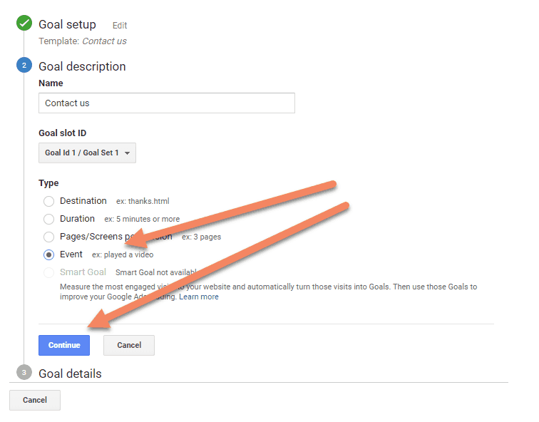 add event listener in pug template